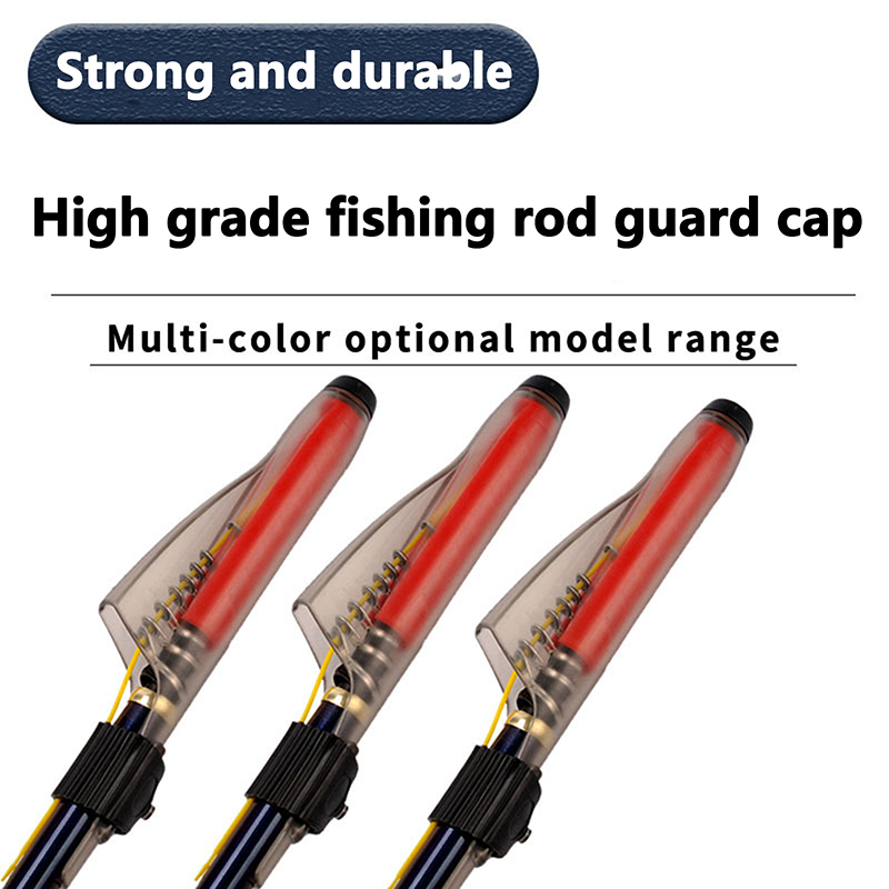 Fishing Rod Guide Replacement - 1Pc Transparent Fishing Rod Tip Cover