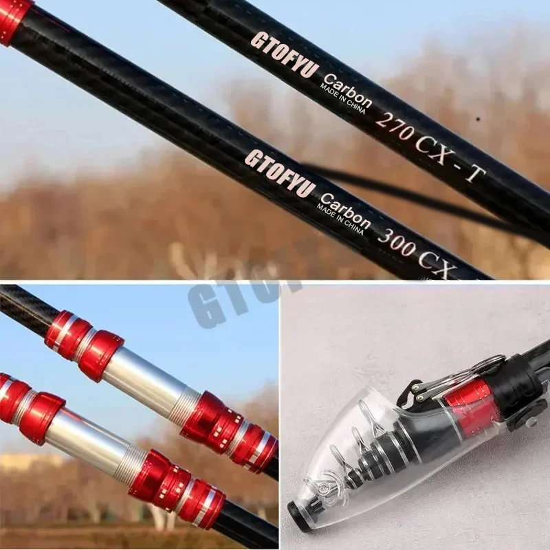 2.7m 3.0m 3.6m 3.9m 4.2m 4.5m  - đánh giá và giá Fishing Rod Surf