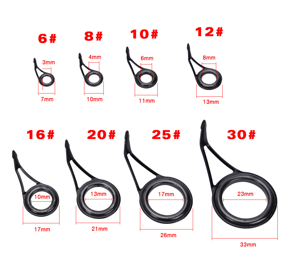 Mồi Câu Cá Cần Hướng Dẫn Vòng  - đánh giá và giá Fishing Rod Guide Replacement