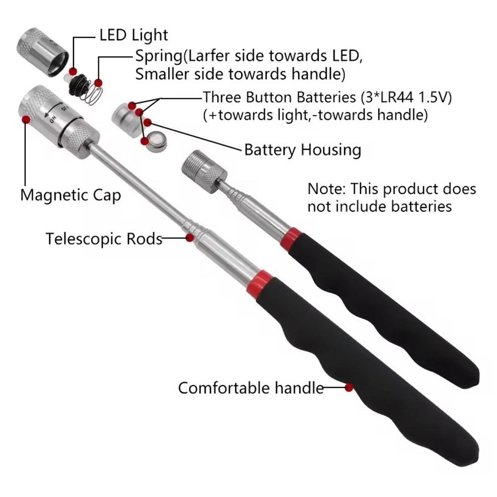 Telescopic Magnetic Pen with L - đánh giá và giá Fishing Rod Telescopic