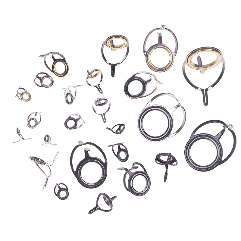 8Pcs Fishing Tackle Stainless  - đánh giá và giá Fishing Rod Guide Replacement