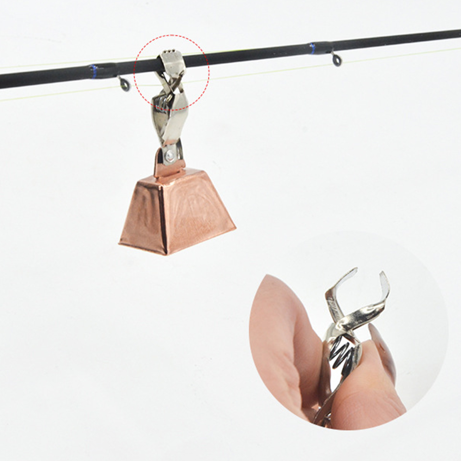 Fishing Bell Alarm Stainless S - đánh giá và giá Fishing Rod Casting