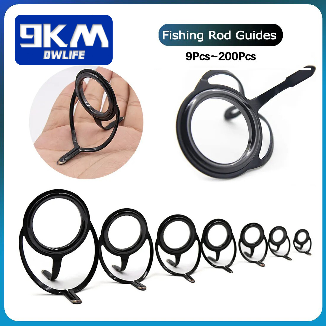 100 Chiếc Cần Câu Cá Bộ Dụng C - đánh giá và giá Fishing Rod Guide Replacement
