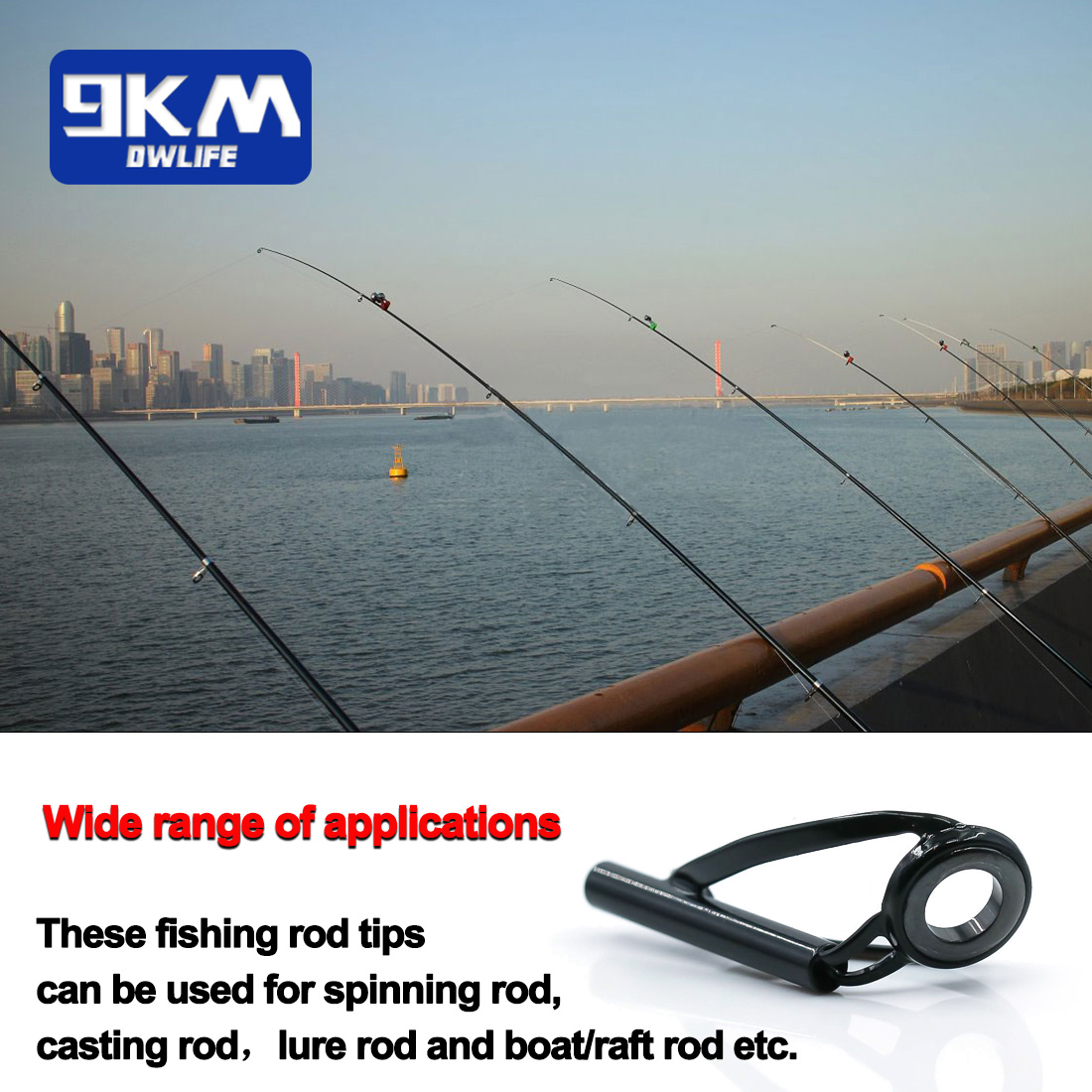 Fishing Rod Guide Tip Repair K - đánh giá và giá Fishing Rod Tip Replacement