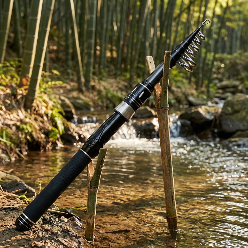 Ultralight Telescopic Carbon F - đánh giá và giá Fishing Rod Telescopic