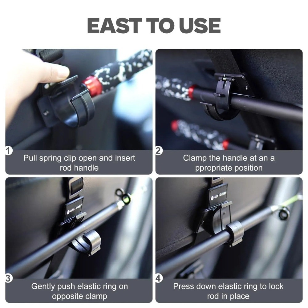 6 Position Car Fishing Rod Hol - đánh giá và giá Fishing Rod Repair Kit