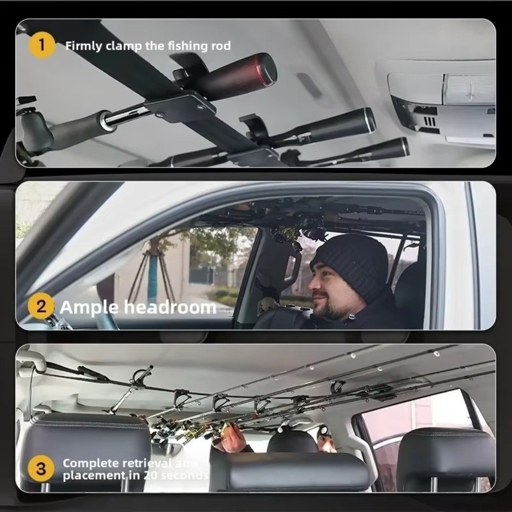 6 Position Car Fishing Rod Hol - đánh giá và giá Fishing Rod Repair Kit