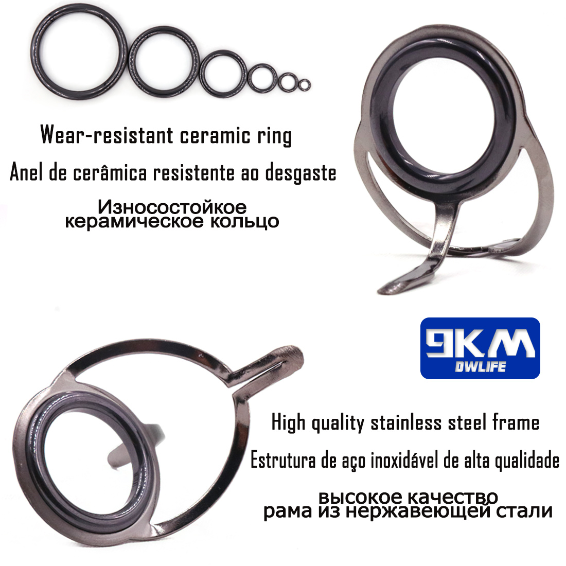 Cần Câu Cá Hướng Dẫn 50 ~ 120  - đánh giá và giá Fishing Rod Guide Replacement