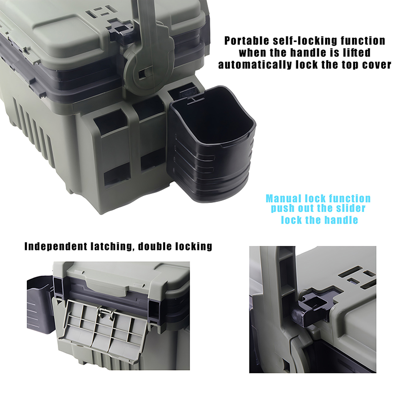 JSFUN Fishing Box Barrel Holde - đánh giá và giá Fishing Rod Case