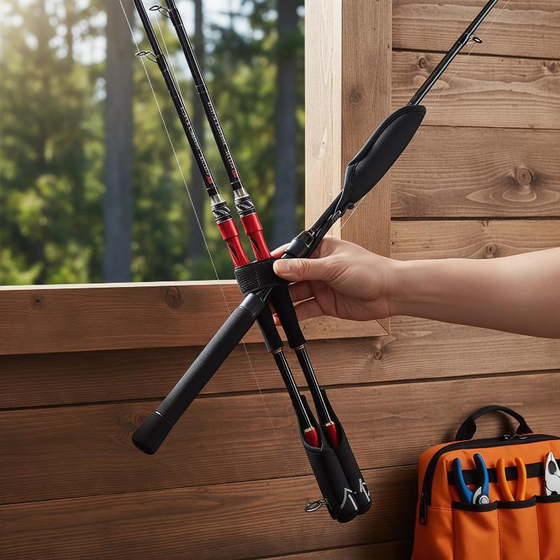 Adjustable Fishing Pole Sling  - đánh giá và giá Fishing Rod Combo