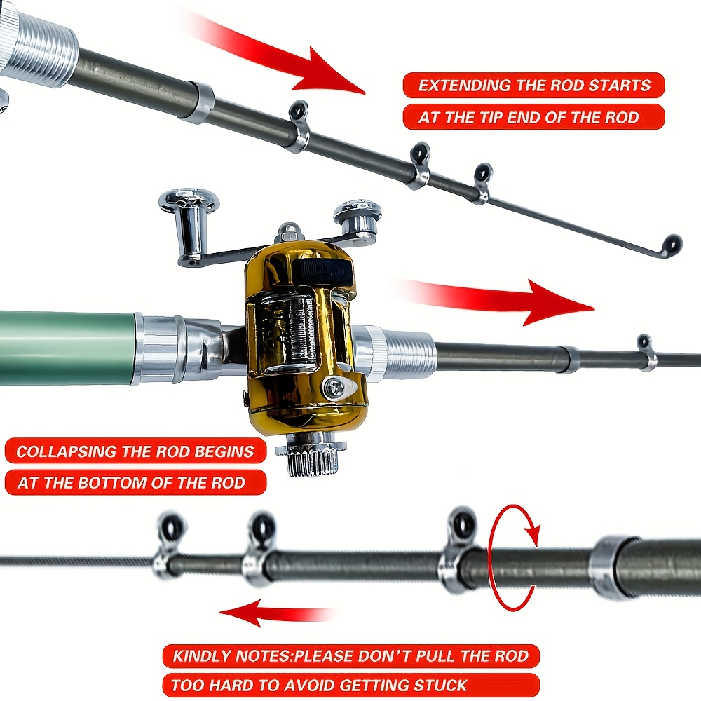 Pocket Ice Fishing Rod & Reel  - đánh giá và giá Fishing Rod Ice