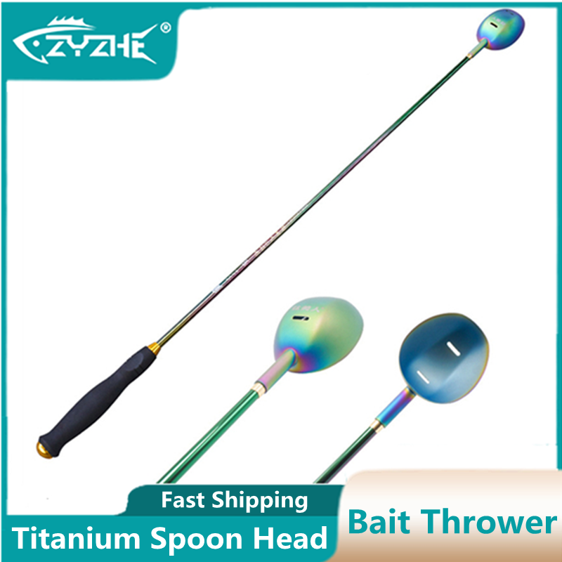 ZYZHE Bait Thrower Titanium Sp - đánh giá và giá Fishing Rod Carbon Fiber