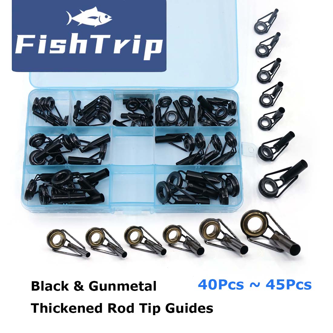 FishTrip Rod Tip Repair Kit 5~ - đánh giá và giá Fishing Rod Tip Replacement
