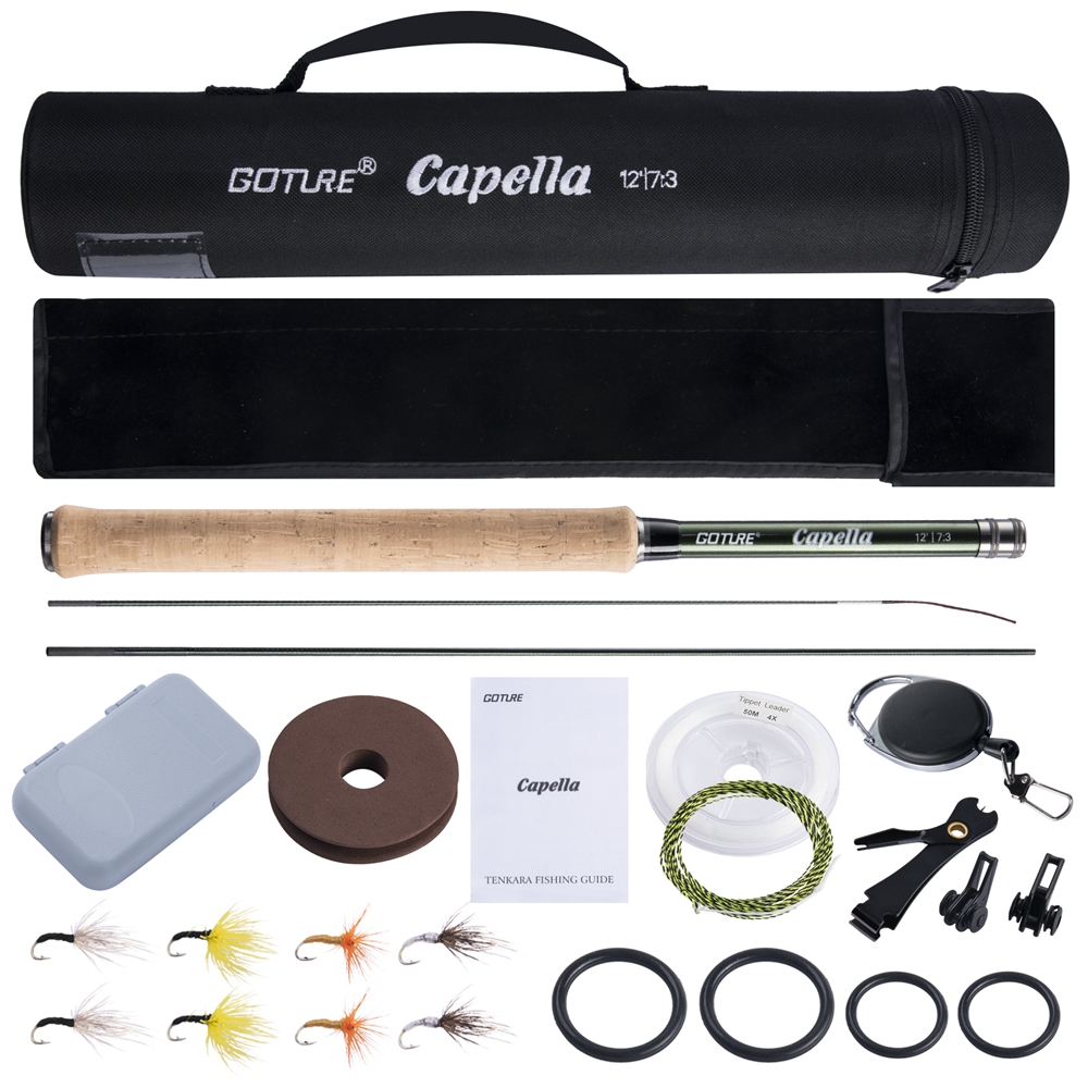 Goture Tenkara Fly Fishing Rod - đánh giá và giá Fishing Rod Carbon Fiber
