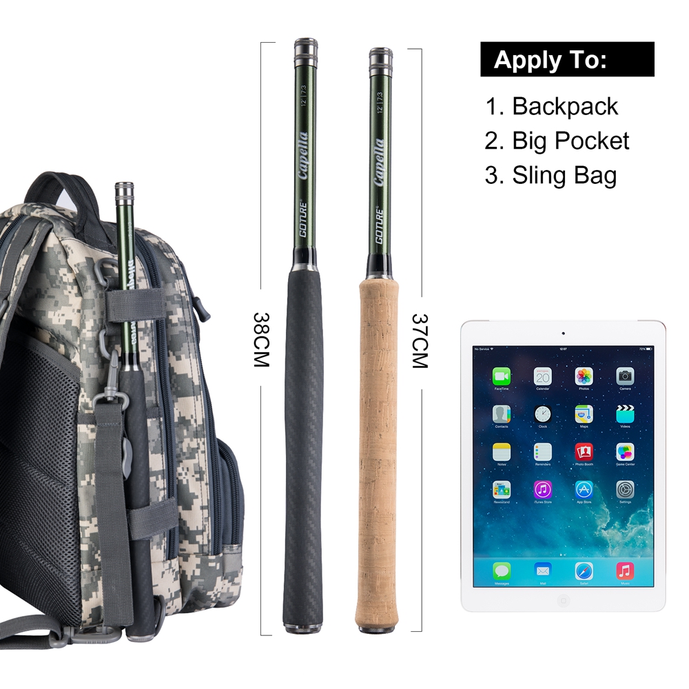Goture Tenkara Fly Fishing Rod - đánh giá và giá Fishing Rod Carbon Fiber