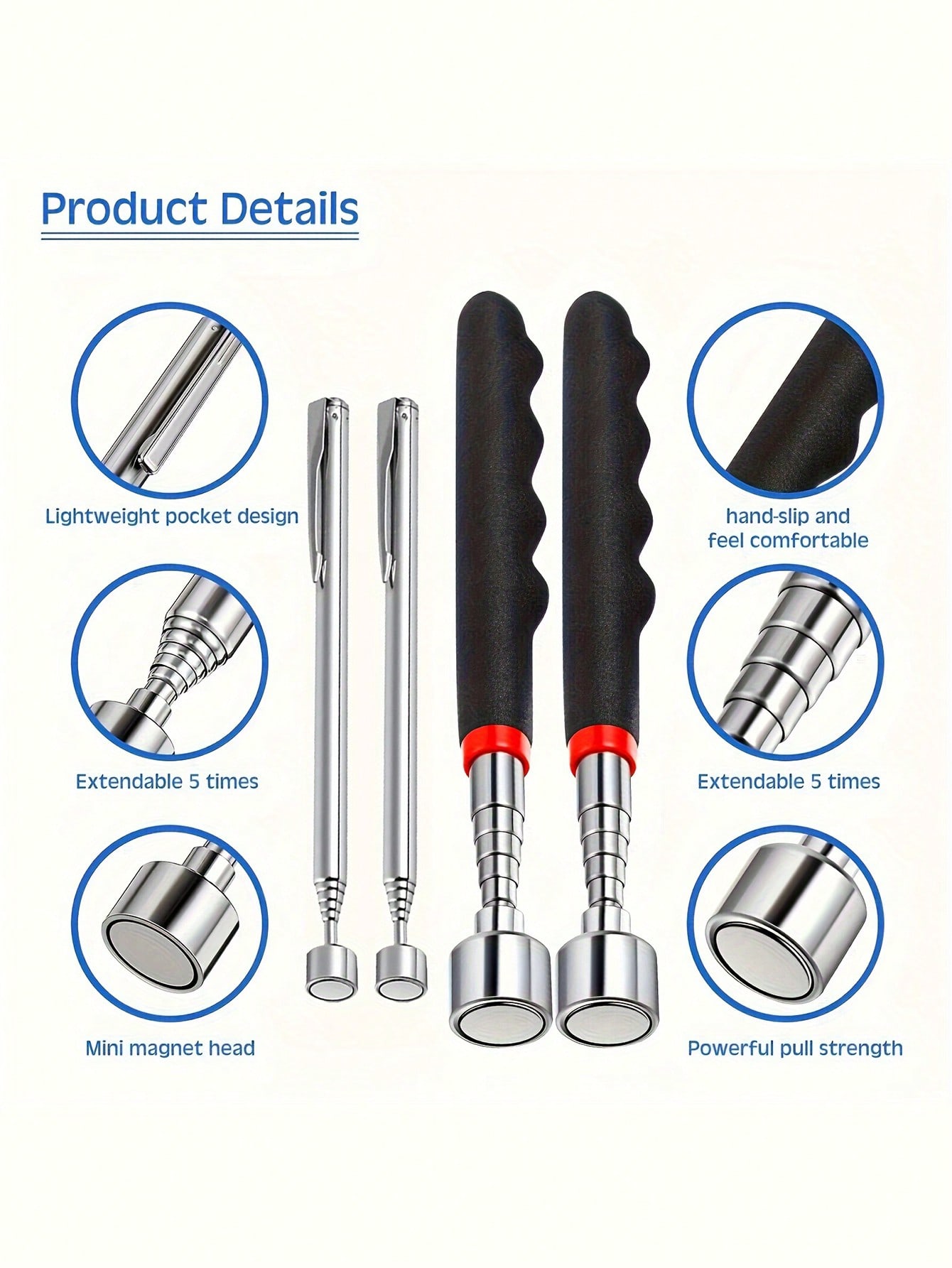 Retractable Magnet Pickup Tool - đánh giá và giá Fishing Rod Telescopic