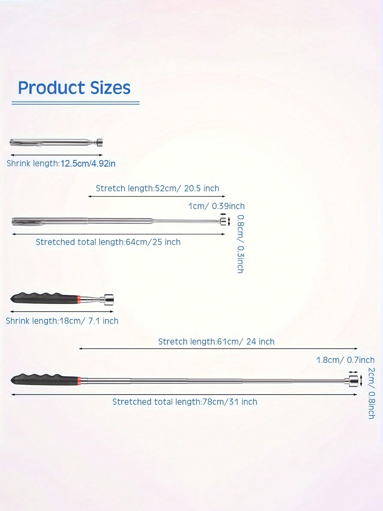 Retractable Magnet Pickup Tool - đánh giá và giá Fishing Rod Telescopic
