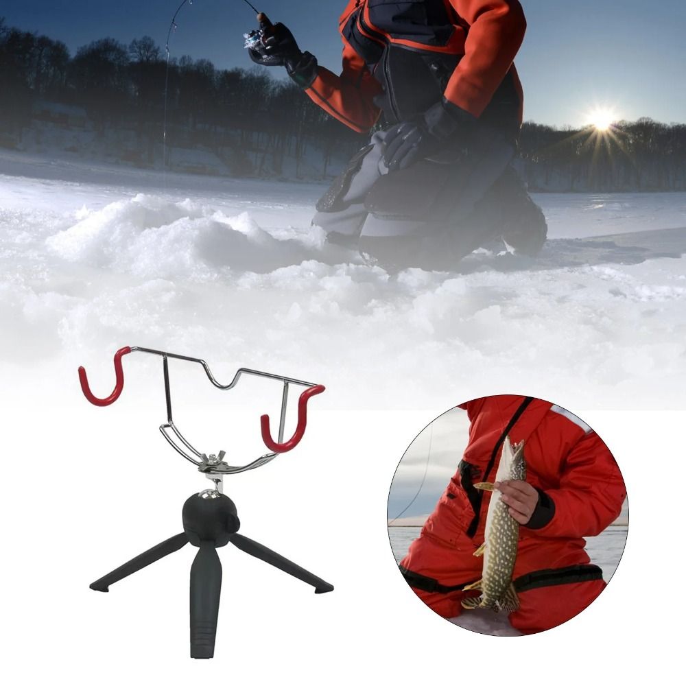 360° Adjustable Ice Fishing Ro - đánh giá và giá Fishing Rod Rack