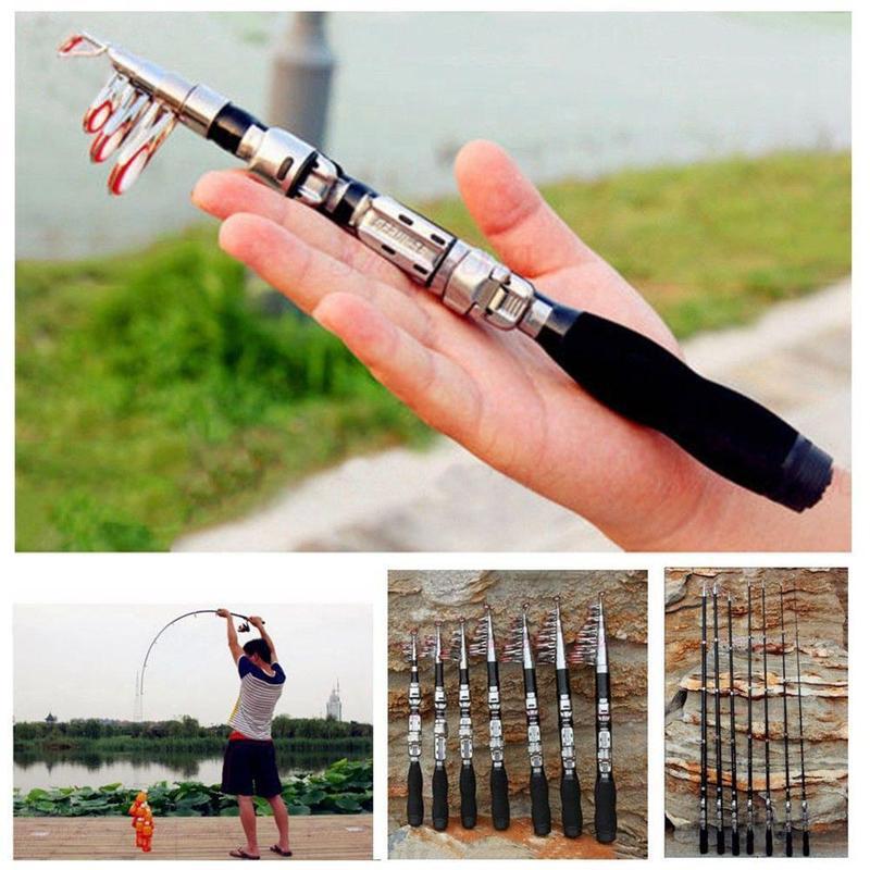 1M Adjustable Telescopic Fishi - đánh giá và giá Fishing Rod Travel