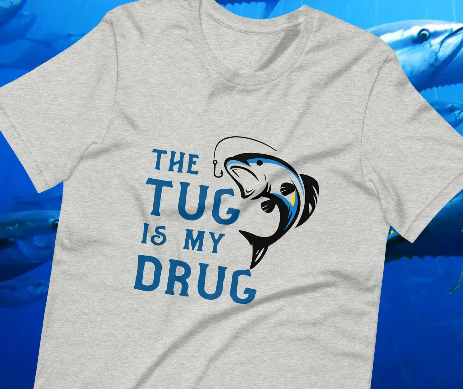 The Tug Is My Drug T Shirt Fis - đánh giá và giá Fishing Rod Boat
