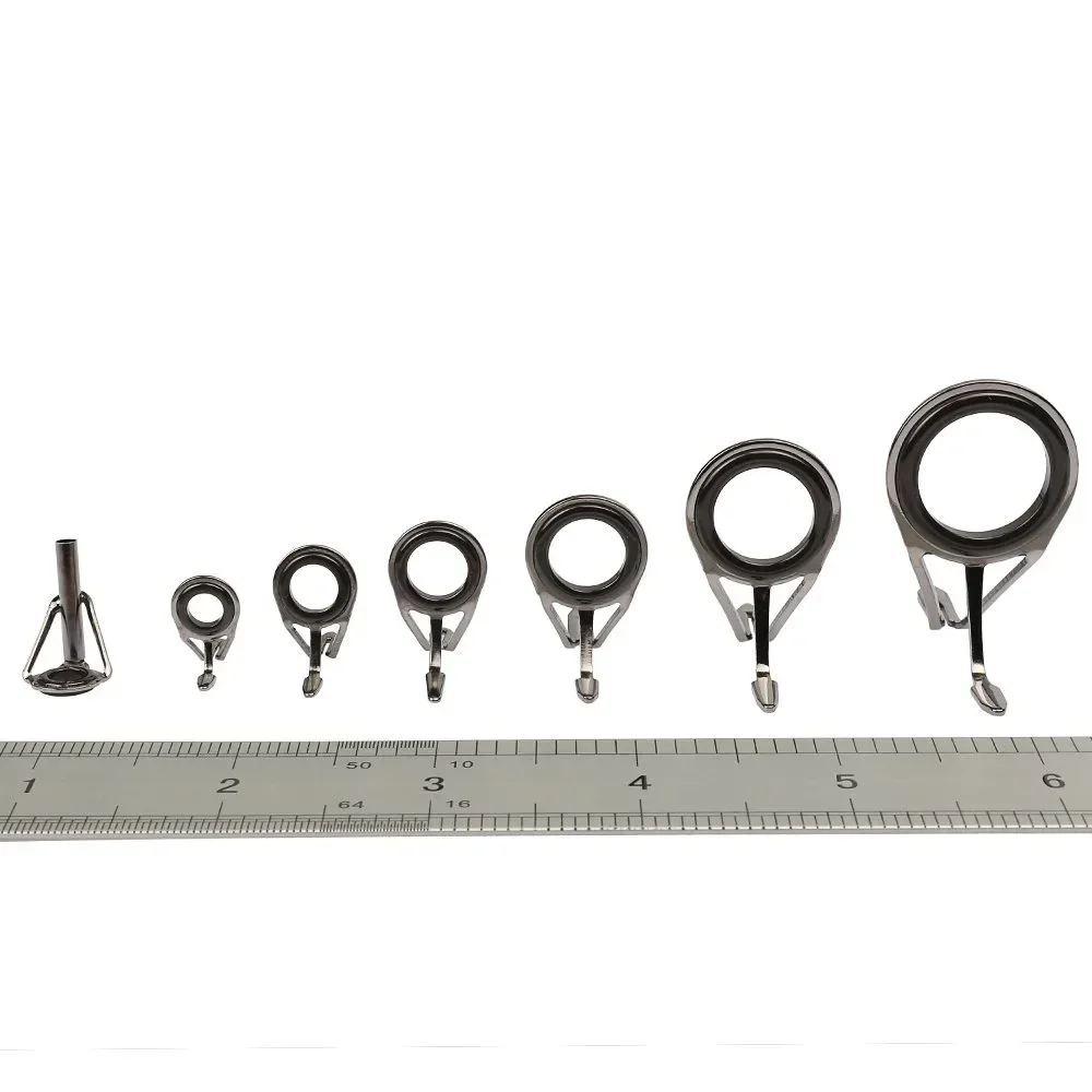 7pcs/set Fishing Tackle Stainl - đánh giá và giá Fishing Rod Guide Replacement