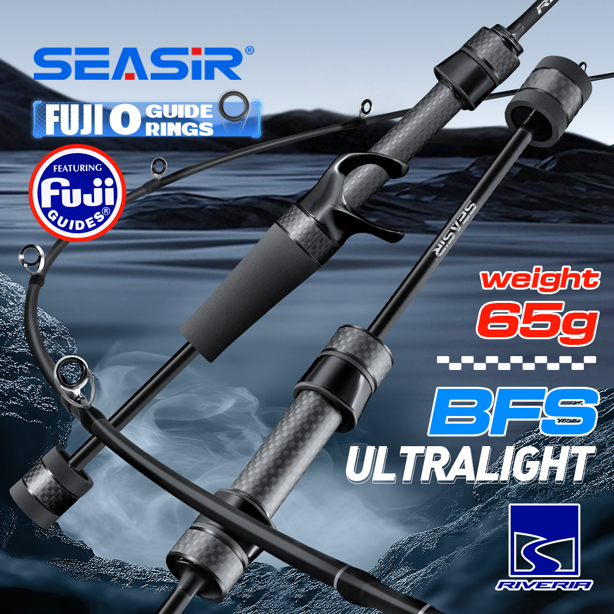 Seasir Riveria BFS Ultralight  - đánh giá và giá Fishing Rod Ice
