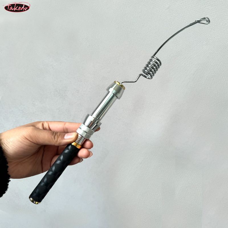 TAKEDO MYIZL Mini Câu Quay Biể - đánh giá và giá Fishing Rod Ice