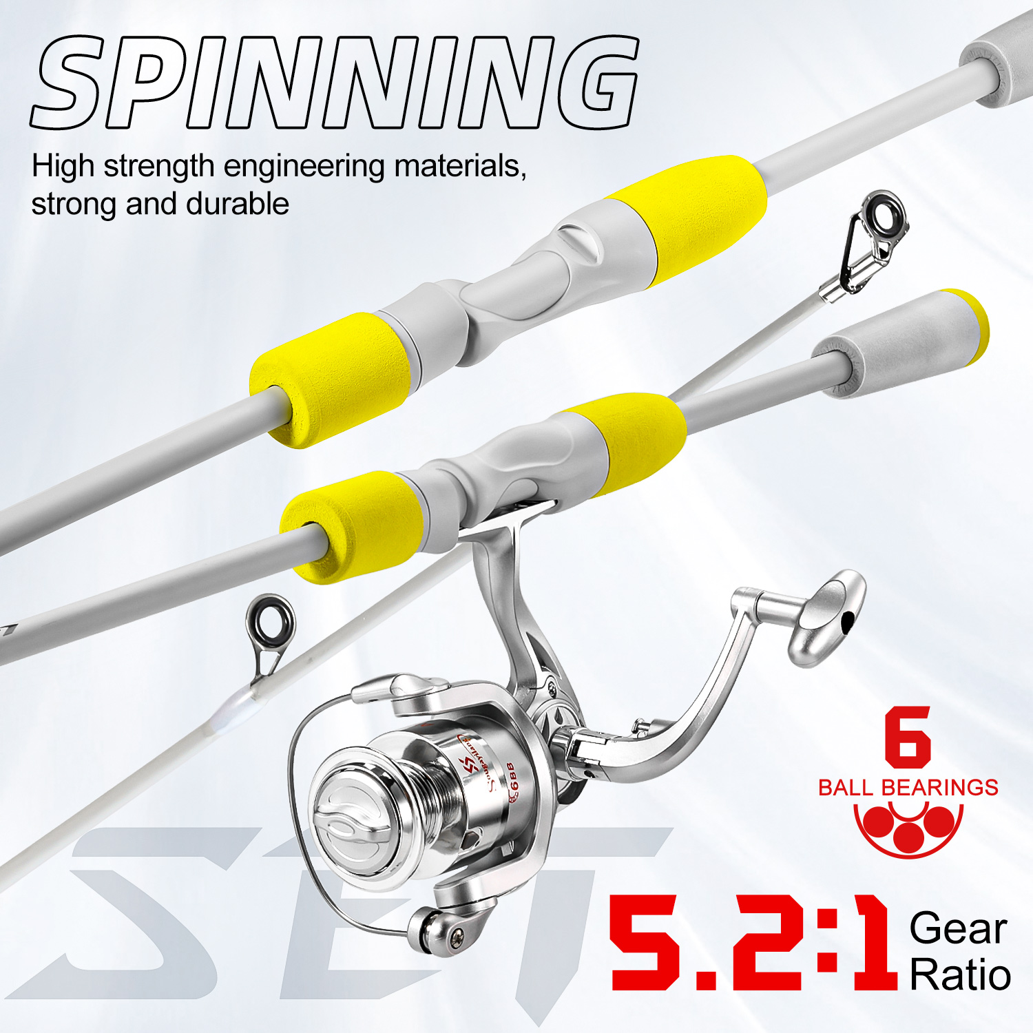 Sougayilang 2section Spinning  - đánh giá và giá Fishing Rod Carbon Fiber