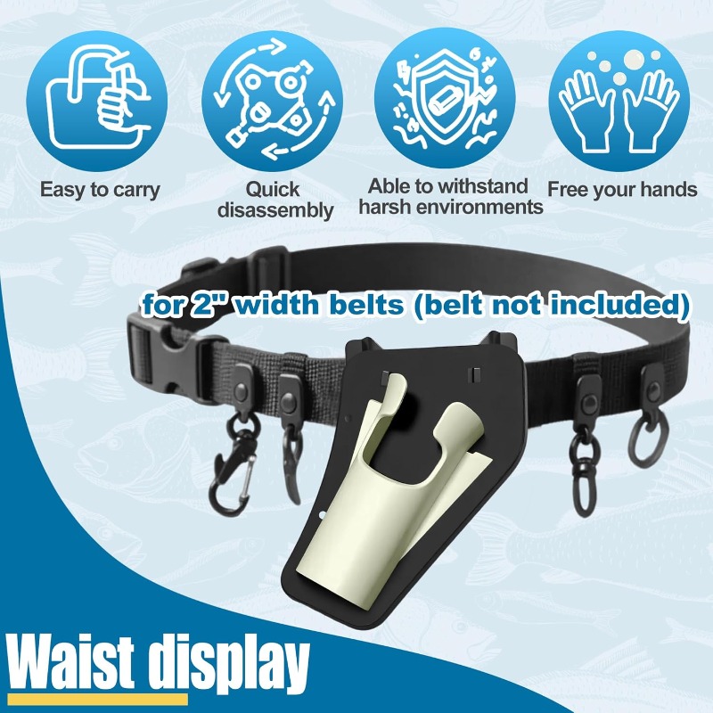 1PC Outdoor Fishing Rod Waist  - đánh giá và giá Fishing Rod Fly